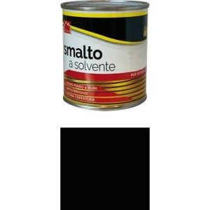 SMALTO A SOLVENTE WORKIT NERO LUCIDO ML 750