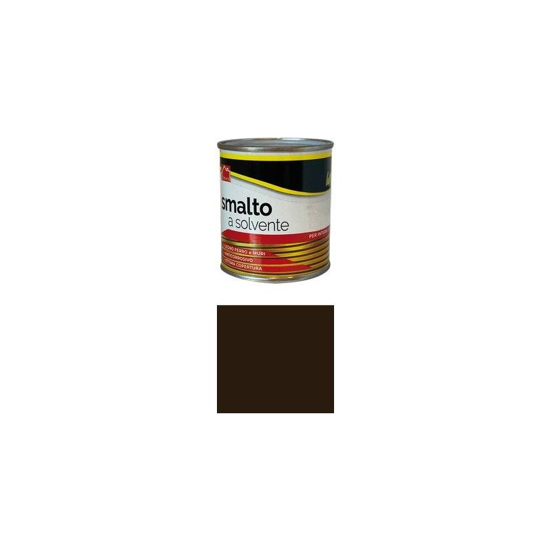SMALTO A SOLVENTE WORKIT MARRONE CIOCCOLATA RAL 8017 ML 750