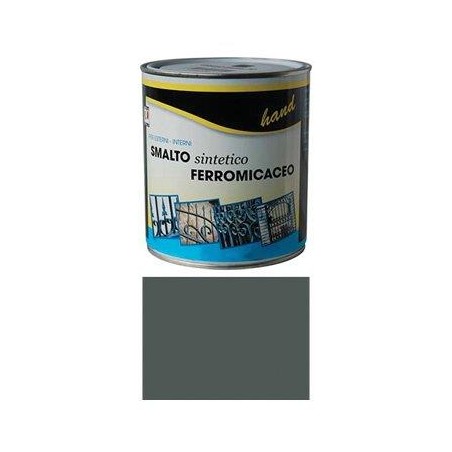 SMALTO FERROMICACEO A SOLVENTE WORKIT GRIGIO MEDIO ML 750