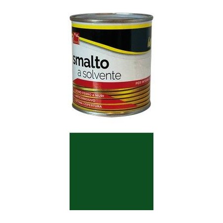 SMALTO A SOLVENTE WORKIT VERDE FOGLIA RAL 6002 ML 750