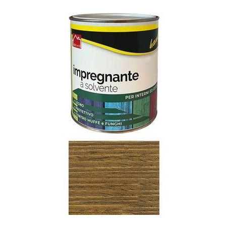 IMPREGNANTE A SOLVENTE WORKIT NOCE SCURO  ML 750