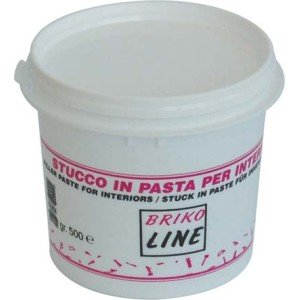 STUCCO PASTA BRIKO LINE BIANCO GR 500