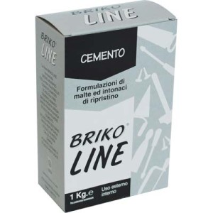 CEMENTO GRIGIO BRIKO LINE KG 1