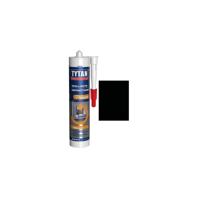 MASTICE REFRATTARIO TYTAN NERO ML 300