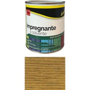 Impregnante Legno a Solvente Noce Chiaro 2,5 L Interni Esterni