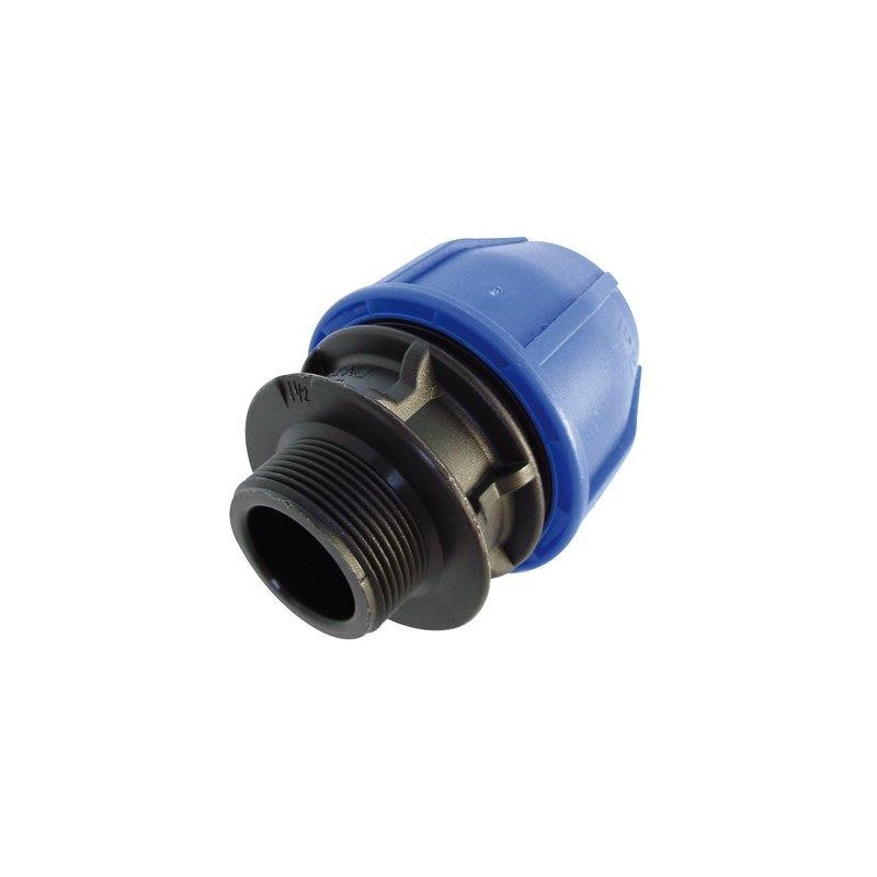 MANICOTTO A COMPRESSIONE FILETTO MASCHIO PN16 MM 25X3/4M