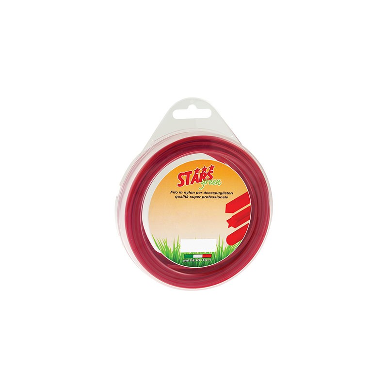 FILO X DECESPUGLIATORE TONDO CORALLO STARS MM 1,6 MT 15