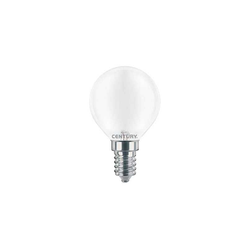 LAMPADA WIRE LED SFERA INCANTO SATEN CENTURY CALDA VOLT 230 WATT 4 LUMEN 470 E14