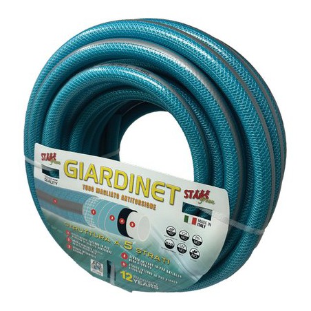 TUBO IRRIGAZIONE MAGLIATO GIARDINET STARS MM 15 5/8 MT 25