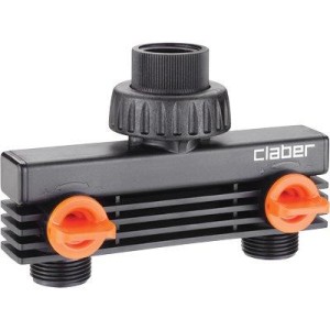 PRESA A RUBINETTO + 2 INNESTI FILETTATI CLABER 3/4F SELF 8589