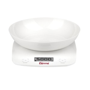 BILANCIA CUCINA DIGITALE PS01 GIRMI KG 5/GR 1 + CIOTOLA 2XAAA NON INCLUSE