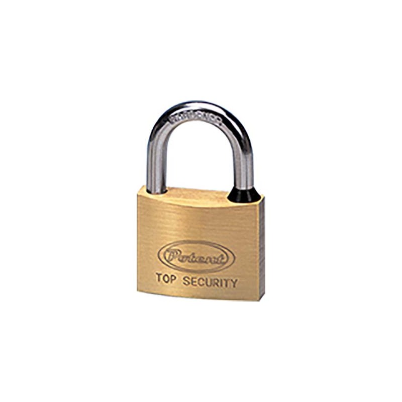 LUCCHETTO 2700 POTENT OTTONE ARCO CROMATO CHIAVI 2 MM 30