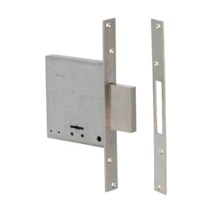 SERRATURA METALLO INFILARE 57010 CISA B.Q ZINC F.MM 25 DM M4 H.MM 114 E.MM 60