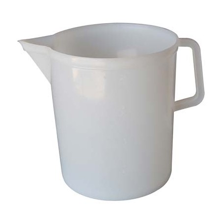 BOCCALE GRADUATO STEFANPLAST PP BIANCO LT 1